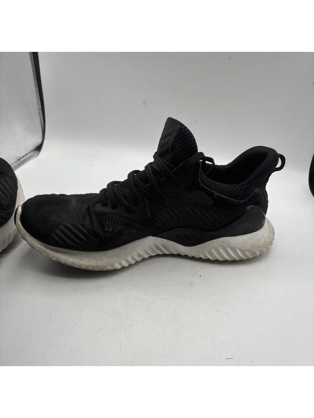 Adidas AlphaBounce Shoes Men's Size 10.5 Black Running Continental